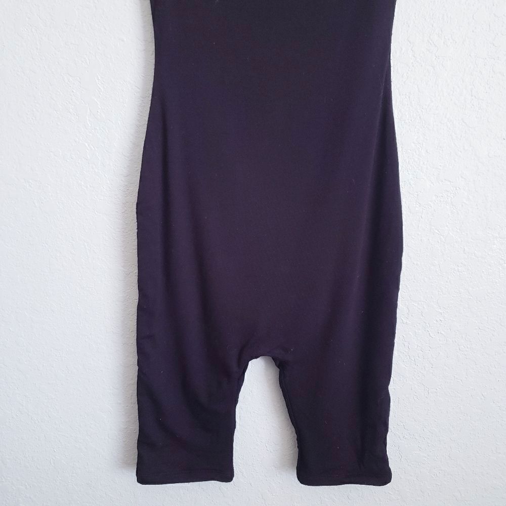 Naked‎ Wardrobe Black Jumpsuit with High Neck and Sleeveless Design - Picture 2 of 8